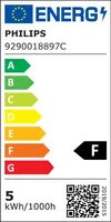 LED LAMP PHILIPS CLASSIC FILAMENT 4,3W E14 B35 470LM
