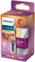 LED LAMP PHILIPS CLASSIC FILAMENT 5,9W E27 P45 806LM