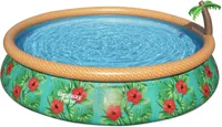 BASSEIN BESTWAY FAST SET PARADISE PALMS 4,57MX84CM