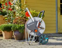 VOOLIKUKÄRU GARDENA CLEVERROLL M EASY METALLIST 25M