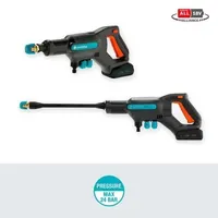 SURVEPESUR GARDENA AQUACLEAN 24/18V P4A, AKU JA LAADIJAGA