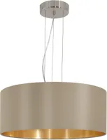 LAELAMP EGLO MASERLO 3X60W E27 D530MM TAUPE/KULD