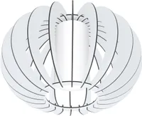 LAELAMP EGLO STELLATO 2 60W E27 VASTU LAGE VALGE