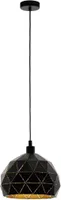 LAELAMP EGLO ROCCAFORTE E27 1X60W D400MM MUST/ KULDNE
