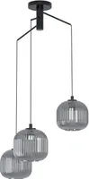 LAELAMP EGLO MANTUNALLE 1 E27 3X40W LÄBIPAISTEV MUST