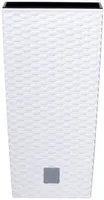 LILLEPOTT PROSPERPLAST RATO SQUARE 29CM, VALGE