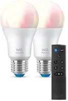 LED LAMP WIZ 8W A60 E27 806LM RGB 2TK PAKIS+PULT WIFI/BT