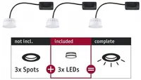 ALLVALGUSTI PAULMANN CHOOSE COIN LED MOODUL 3X6W 470LM 2700K