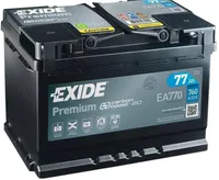 AUTOAKU EXIDE PREMIUM 77AH 760A