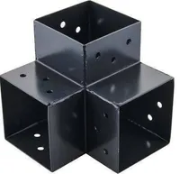 PRUSSIÜHENDUS SUKI NURK 91X91MM 90° 3 HARU ANTRATSIIT