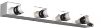VANNITOAVALGUSTI TRIO THEATRO W LED LM 55CM KROOM