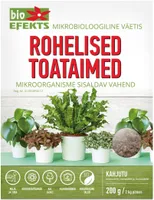 MIKROBIOLOOGILINE VÄETIS BIOEFEKTS LEHTDEKORATIIVSETELE TOATAIMEDELE 200G