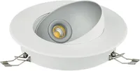 RIPPLAEVALGUSTI EGLO RONZANO1 5W LED 480LM 3000K VALGE HÕBEDANE