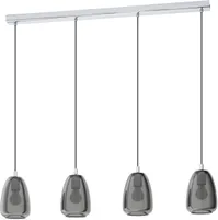 LAELAMP EGLO ALOBRASE 4X40W E27 KROOM/LÄBIPAISTEV MUT