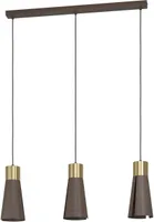 LAELAMP EGLO LOSALOMAS GU10 LED 3X4,5W MOKKA
