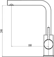 KÖÖGISEGISTI AQUASANITA FORTE EKO2 5553E2-601 MUST