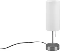 LAUALAMP REALITY JARO E27 USB PESA VALGE/MATT NIKKEL