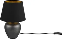 LAUALAMP REALITY ABBY 40W E27 18CM MUST/KULD 