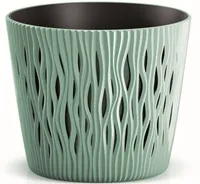 LILLEPOTT PROSPERPLAST SANDY ROUND 15,8CM HELEROHELINE