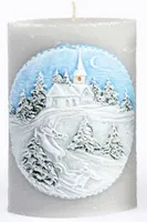 LAUAKÜÜNAL ARTMAN JÕULUMAASTIK 10X6,5CM, HALL