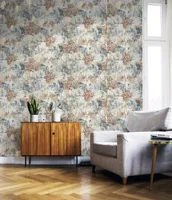 TAPEET ARTHOUSE ABSTRACT TEXTURE COPPER NAVY 0,53X10,05M
