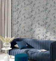 TAPEET ARTHOUSE INKY BAMBOO CHALKY BLUE 0,53X10,05M