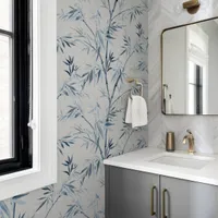 TAPEET ARTHOUSE INKY BAMBOO CHALKY BLUE 0,53X10,05M