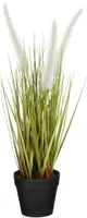 KUNSTTAIM MICA DECORATIONS KÕRRELINE POTIS 40X15CM VALGE