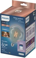 LED LAMP PHILIPS SMART 7W E27 G125 2700-6500 806LM WIFI BT