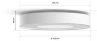 VANNITOAVALGUSTI PHILIPS HUE XAMENTO L 52,5W 2200-6500K+RGB IP44 HUE