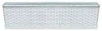 RÕDUKAST PROSPERPLAST ALUSEGA RATOLLA 59X17X15CM VALGE