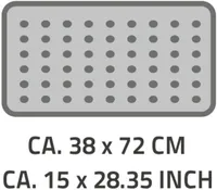 VANNITOAMATT RIDDER CAPRI 38X72CM VALGE TPE-PLASTIK 