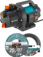 KASTMISPUMP GARDENA 3000/4 600W 3000L/H 7/35M VOOLIKUKOMPLEKT