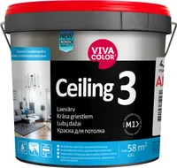 LAEVÄRV VIVACOLOR CEILING 3 AP VALGE MATT 4,8L
