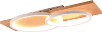 LAELAMP TRIO BARCA 2 30W 4700LM 3000K VALGE/PUIT