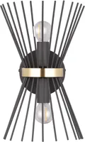 SEINALAMP TRIO ROD 40W E14 MUST/KULD