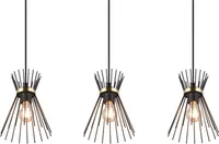 LAELAMP TRIO ROD 40W E27 MUST/KULD
