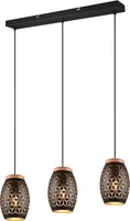 LAELAMP TRIO BIDAR 28W E27 MUST/KULD