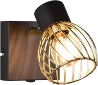 KOHTVALGUSTI TRIO ARDON 10W E14 MUST/VASK