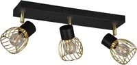 KOHTVALGUSTI TRIO ARDON 4X10W E14 MUST/VASK