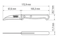 KOORIMISNUGA TRAMONTINA ULTARCORTE 7,6CM (3")
