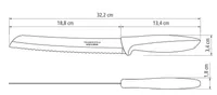 LEIVANUGA TRAMONTINA PLENUS 20,3CM (8")