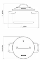 POTT TRAMONTINA 16CM SÜGAV UNA