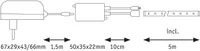 RIBAVALGUSTI PAULMANN DYNAMIC 5M 10,5W 12V RGB PULT