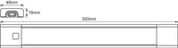 MÖÖBLIVALGUSTI LEDVANCE LINEAR SLIM 4W LED 290LM 3000K 30CM