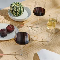 VEINIPOKAALID IITTALA PUNASELE VEINILE ESSENCE 45CL, 4TK