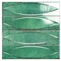 PÕRANDAPLAAT REALONDA LENS AQUA GLOSSY 33X33CM