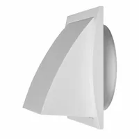 VENTILATSIOONIREST EUROPLAST PLAST 190X190MM 150MM KLAPIGA ND15FV