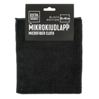 MIKROKIUDLAPP ESTA NORDIC BLACK EDITION 35X40CM