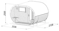 SAUN PALMAKO ANETTE 3,0+1,5M²